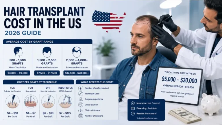 Hair Transplant Cost in the US 2
